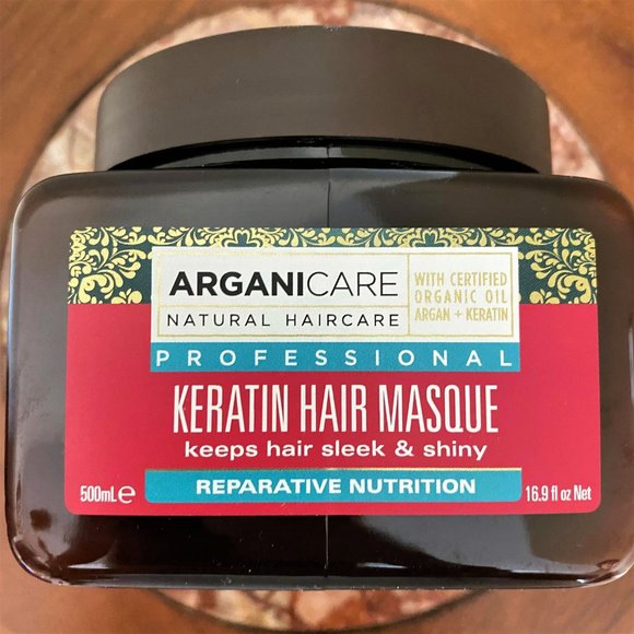 COPY - Arganicare Keratin Hair Masque Reparative Nutrition 500ml/ 16.9 fl oz - Picture 3 of 7